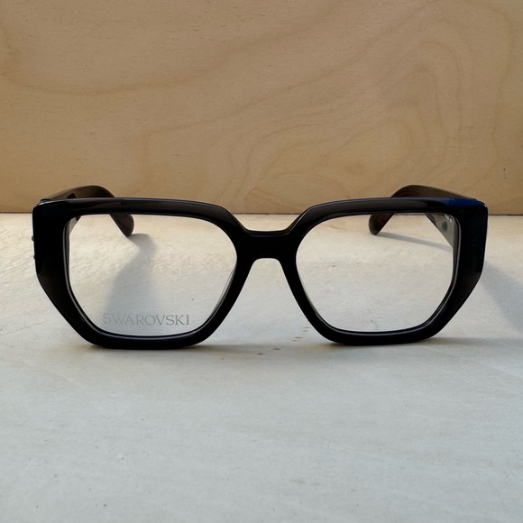 NEW Swarovski Black Crystal-Embellished Glasses - Picture 3 of 7